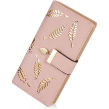 Load image into Gallery viewer, Sweet Cute Women's Long Leaf Bifold Wallet