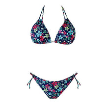 Load image into Gallery viewer, Swimwear Woman Swimsuit Bikini New Push Up Bikini Set Bathing Suit Women's Bikini Swimsuits Floral Printed Bathing Suits For Women 2 Piece Bikini Women Floral Print Beachwear Two Piece Suit