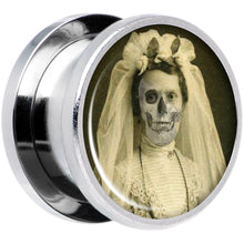Load image into Gallery viewer, Undead Bride and Groom Halloween Plug Set 9/16