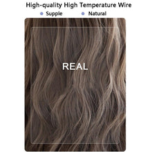 Load image into Gallery viewer, Synthetic Wigs For Women Daily Cosplay Long Water Wave Lolita Wig With Bangs Cold Brown Heat Resistant Hair Bob Wigs For Black Women Cosplay Wigs For Women Gifts for Girlfriends
