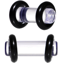 Load image into Gallery viewer, 6G Clear Acrylic Straight Plug Set