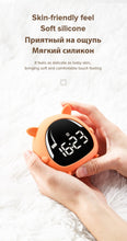 Load image into Gallery viewer, Table Clock Cute Alarm Clock Cute Toddler Alarm Clock Dimming Sleep Training Clock with Night Light Kids Wake Up Clock USB Rechargeable Easy Setting Kids Bedside Kids Night Wake Up Light Multi Function Alarm Clock for For Child Children Home Decoration