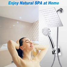 Load image into Gallery viewer, Taiker Stainless Steel Shower Head/Handheld Combination