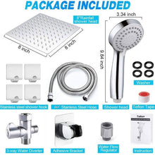 Load image into Gallery viewer, Taiker Stainless Steel Shower Head/Handheld Combination