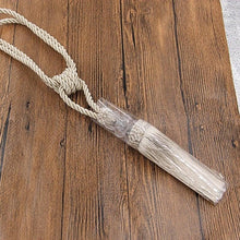 Load image into Gallery viewer, Tassel Curtain Tieback Crystal Bead Hanging Ball Tie Room Accessories Holder Buckle Rope Bandage Holdback Window Shade Curtain Tie Back Tassel Tie Backs for Curtain Beautiful Curtain Holdback Rope