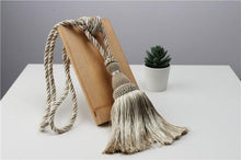 Load image into Gallery viewer, Tassel Curtain Tiebacks Home Decoration Handmade Curtain Holders Clips Hanging Balls Curtain Accessories Curtain Tie backs Curtain Handmade Tiebacks Decorative Curtain Holdbacks With Tassel