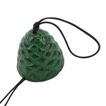 Load image into Gallery viewer, Temple Bell Pendant Lucky Wind Chimes Japanese Lucky Feng Shui Small Wind Chime Sound Clapper Home Garden Outdoor Decor Gift Cast Iron Outdoor For Good Luck Home Garden Patio Hanging Decoration Gift
