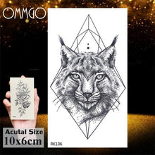 Load image into Gallery viewer, Temporary Tattoos Seahorse Dolphin Sticker Watercolor Custom Body Tattoo For Children Women