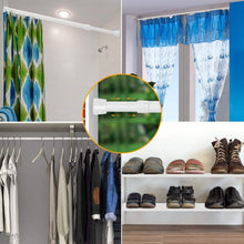 Load image into Gallery viewer, Tension Curtain Rod Spring Load Adjustable Curtain Pole