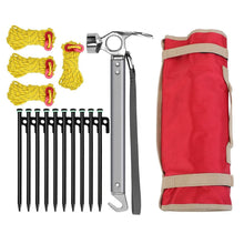 Load image into Gallery viewer, Tent Stakes Camping Hammer Set