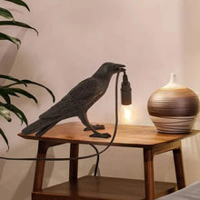 Load image into Gallery viewer, The Gothic Crow USB Port Lamp