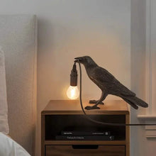 Load image into Gallery viewer, The Gothic Crow USB Port Lamp
