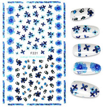 Load image into Gallery viewer, The New 3D Nail Sticker Cool English Letter stickers for nail Foil Love Heart Design Fashion Manicure Stickers Girls Manicure Decoration Nail Art Supplies 3D Self-Adhesive Nail Decals Designer Nail Stickers for Acrylic Nails