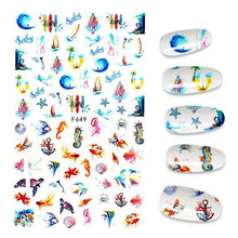 Load image into Gallery viewer, The New 3D Nail Sticker Cool English Letter stickers for nail Foil Love Heart Design Fashion Manicure Stickers Girls Manicure Decoration Nail Art Supplies 3D Self-Adhesive Nail Decals Designer Nail Stickers for Acrylic Nails