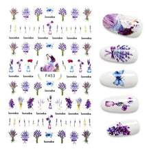 Load image into Gallery viewer, The New 3D Nail Sticker Cool English Letter stickers for nail Foil Love Heart Design Nails Accessories Fashion Manicure Sticker Stickers Girls Manicure Decoration Nail Art Supplies 3D Self-Adhesive Nail Decals Designer Nail Stickers for Acrylic Nails