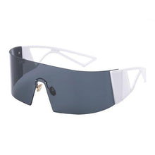 Load image into Gallery viewer, The New Sports Polarized Sunglasses UV400 Outdoor Cycling Glasses Sunglasses For Women & Men New Blue Frame Rimless Rectangle Shape Sun Glasses For Unisex Design New Mirrored Wind Proof Sport Eyeglasses For Sunglasses