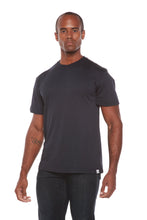 Load image into Gallery viewer, Men's Bamboo Viscose/Organic Cotton Short Sleeve Contrast Stitch T-Shirt