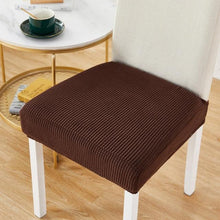 Load image into Gallery viewer, Thick solid seat Covers elastic For Wedding Dining Room Office Banquet housse de chaise chair cover Thicken Dining Room Chair Covers Seat Protector Super Fit Slipcover Stretch Removable Washable Soft Fabric for Home Hotel Dining Room Ceremony