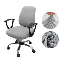 Load image into Gallery viewer, Thicken Solid Office Computer Chair Cover Spandex Split Seat Cover Universal Office Anti-dust Armchair Cover Protective & Stretchable Universal Chair Covers Stretch Rotating Chair Slipcover