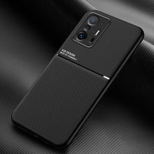 Load image into Gallery viewer, Thin Simple Leather Fashion Phone Case Magnetic Leather Case For Xiaomi Mi 11T 10T 9T 12T Pro Mi11T 12 12X Redmi Note 11 11S 10 9 Pro 10S 9S POCO X3 X4 Pro NFC Cover