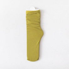 Load image into Gallery viewer, Thin Socks 31 Solid Colors Second Generation Premium Quality Socks From Breathable Cotton Classic Summer Spring Canvas Shoes Footwear Cute Unisex Socks For Men And Women