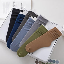 Load image into Gallery viewer, Thin Socks 31 Solid Colors Second Generation Premium Quality Socks From Breathable Cotton Classic Summer Spring Canvas Shoes Footwear Cute Unisex Socks For Men And Women