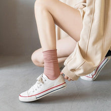 Load image into Gallery viewer, Thin Socks 31 Solid Colors Second Generation Premium Quality Socks From Breathable Cotton Classic Summer Spring Canvas Shoes Footwear Cute Unisex Socks For Men And Women