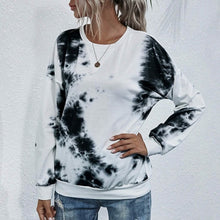 Load image into Gallery viewer, Tie Dye Round Neck Sweatshirt