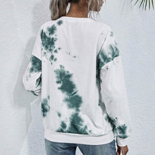 Load image into Gallery viewer, Tie Dye Round Neck Sweatshirt