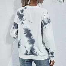 Load image into Gallery viewer, Tie Dye Round Neck Sweatshirt