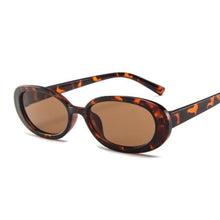 Load image into Gallery viewer, Tiny Small 90s Sunglasses Women Polarized Retro Oval Shape Sunglasses For Woman Designer Sun Glasses For Female Elegant Small Frame Cool Vintage