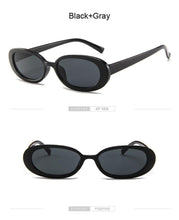 Load image into Gallery viewer, Tiny Small 90s Sunglasses Women Polarized Retro Oval Shape Sunglasses For Woman Designer Sun Glasses For Female Elegant Small Frame Cool Vintage