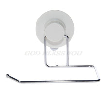 Load image into Gallery viewer, Toilet Paper Holder Bathroom Suction Hanger Tissue Rack Kitchen Towel Hook Powerful Vacuum Suction Cup Toilet Paper Roll Holder Wall Mount Towel Tissue Rack For Bathroom And Kitchen-Drill Free