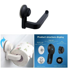 Load image into Gallery viewer, Toilet Paper Holder Super Storage Suction Cup Wall Mount Removable Rack Suction Cup Toilet Paper Holder Wall Mount Plastic Tissue Roll Dispenser For Bathroom And Kitchen