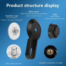 Load image into Gallery viewer, Toilet Paper Holder Super Storage Suction Cup Wall Mount Removable Rack Suction Cup Toilet Paper Holder Wall Mount Plastic Tissue Roll Dispenser For Bathroom And Kitchen