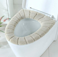 Load image into Gallery viewer, Toilet Seat Soft Thick Washable Cover Pad Protector