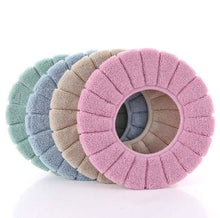 Load image into Gallery viewer, Toilet Seat Soft Thick Washable Cover Pad Protector