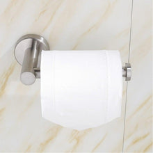 Load image into Gallery viewer, Toilet Wall Mount Toilet Paper Holder Stainless Steel Bathroom Kitchen Roll Paper Accessory Tissue Towel Accessories Holders Modern Paper Roll Holder Wall Mount Tissue Roll Rack For Bathroom