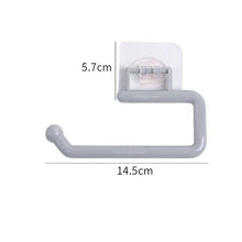 Load image into Gallery viewer, Toilet Wall Mount Toilet Paper Holder Stainless Steel Bathroom Kitchen Roll Paper Accessory Tissue Towel Accessories Holders Modern Paper Roll Holder Wall Mount Tissue Roll Rack For Bathroom