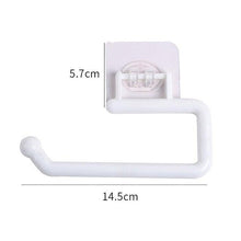 Load image into Gallery viewer, Toilet Wall Mount Toilet Paper Holder Stainless Steel Bathroom Kitchen Roll Paper Accessory Tissue Towel Accessories Holders Modern Paper Roll Holder Wall Mount Tissue Roll Rack For Bathroom