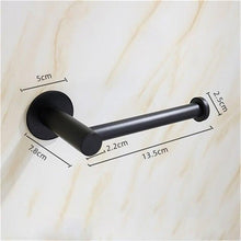 Load image into Gallery viewer, Toilet Wall Mount Toilet Paper Holder Stainless Steel Bathroom Kitchen Roll Paper Accessory Tissue Towel Accessories Holders Modern Paper Roll Holder Wall Mount Tissue Roll Rack For Bathroom