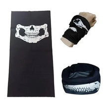 Load image into Gallery viewer, Top Quality Cycling Mask Headwear Halloween Skull Wrap Scarf Warm Washable Headband Breathable Running Bandana Outdoor Sports Equipment