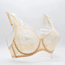 Load image into Gallery viewer, Plus Size Lace Bras For Women Underwired Bralette Womens Underwear Delicate Embroidery Lingerie Brassiere