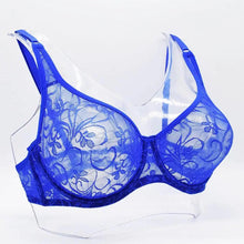 Load image into Gallery viewer, Plus Size Lace Bras For Women Underwired Bralette Womens Underwear Delicate Embroidery Lingerie Brassiere
