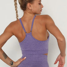 Load image into Gallery viewer, Push Up Sports Tops Fitness For Women And Girls Sport Female Sport Gym Top Padded Gym Brassiere Sports
