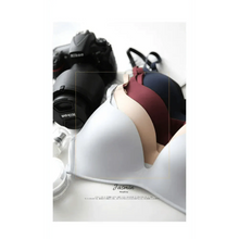 Load image into Gallery viewer, Seamless Bras for Women Push Up Bra No Wire Brassiere A B Cup Underwear Bra Three Quarters 3/4 Cup Thin Soft