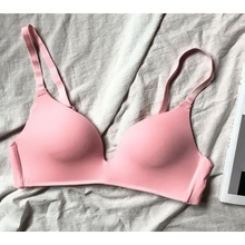 Load image into Gallery viewer, Seamless Bras for Women Push Up Bra No Wire Brassiere A B Cup Underwear Bra Three Quarters 3/4 Cup Thin Soft