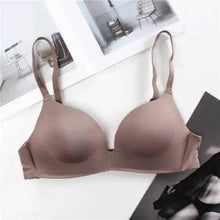 Load image into Gallery viewer, Seamless Bras for Women Push Up Bra No Wire Brassiere A B Cup Underwear Bra Three Quarters 3/4 Cup Thin Soft