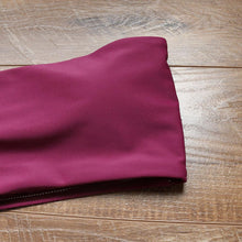 Load image into Gallery viewer, Top Swimsuit Push Up Bikini Set Women's Crop Top High Waist Swimsuit Sport High Cut Bikini Set Two Piece Bathing Suits High Waist Solid Bathing Suit Summer Swimwear Women Beachwear