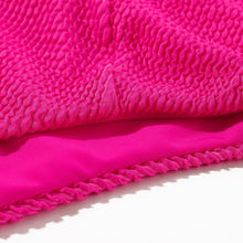 Load image into Gallery viewer, Top Swimsuit Push Up Bikini Set Women's Crop Top High Waist Swimsuit Sport High Cut Bikini Set Two Piece Bathing Suits High Waist Solid Bathing Suit Summer Swimwear Women Beachwear